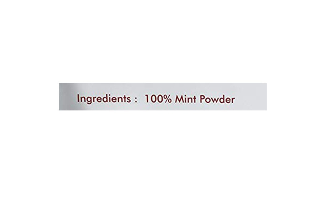 Holy Natural Mint Powder    Pack  100 grams
